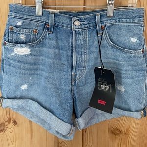 Levi’s 501 Mid Rise Jean Shorts